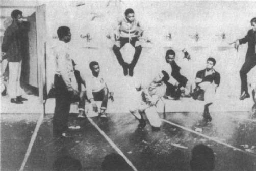 A scene from "The Toilet."