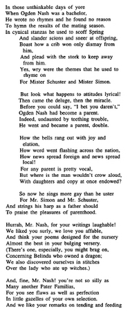 Nash, Ogden 1902–1971